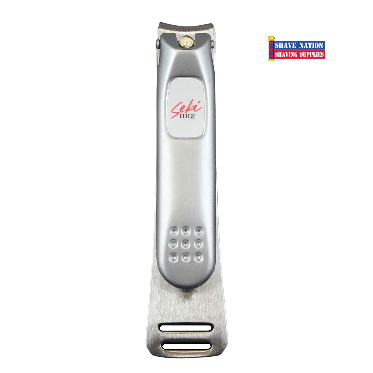 Premium Seki Stainless Steel Nail Clippers SS-106 - Professional Manicure & Pedicure Tool for Home, Travel, and Salon Use