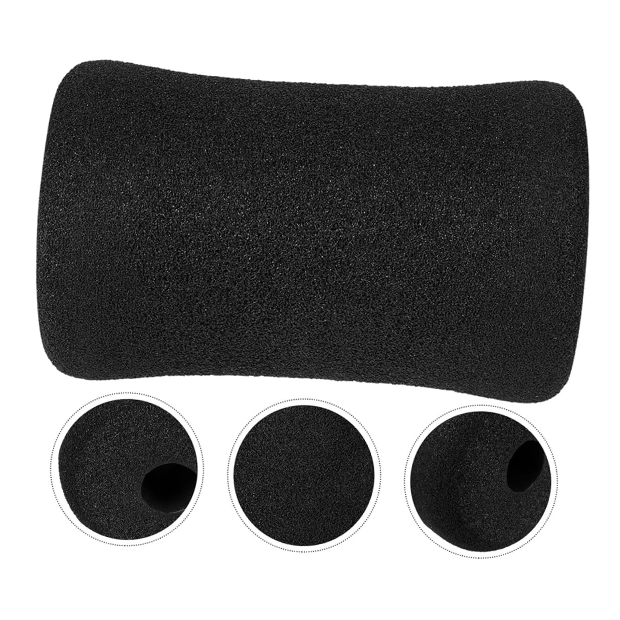GAROZATION Ab Roller Board with Foam Roller - Exercise Foam Tube for Sit-Ups, Core Workouts, and Foot Massage - Gym Training Accessory for Home & Professional Use