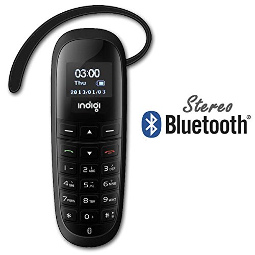 inDigi A2DP Stereo Bluetooth Headset with Dialer Keypad & 0.66