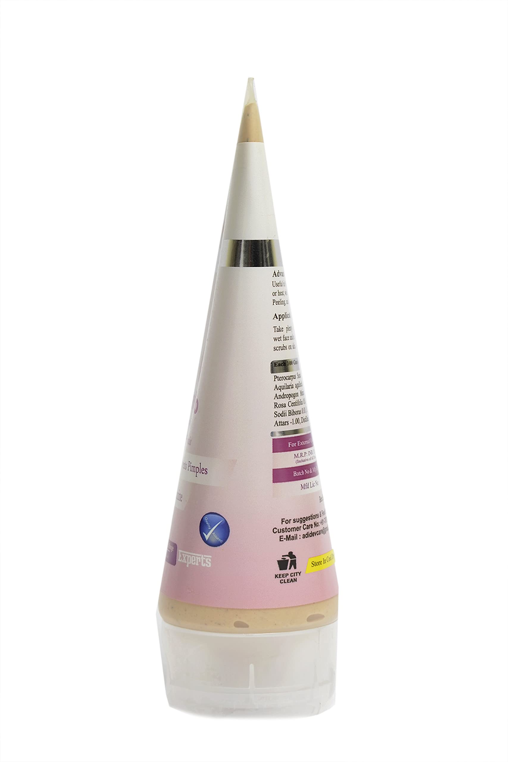 Adidev Herbals Blackheads Remover & Calamine Face Wash - 150gm for Acne-Prone & Oily Skin | Deep Cleansing & Pore Minimizing Facial Cleanser for Daily Skincare Routine