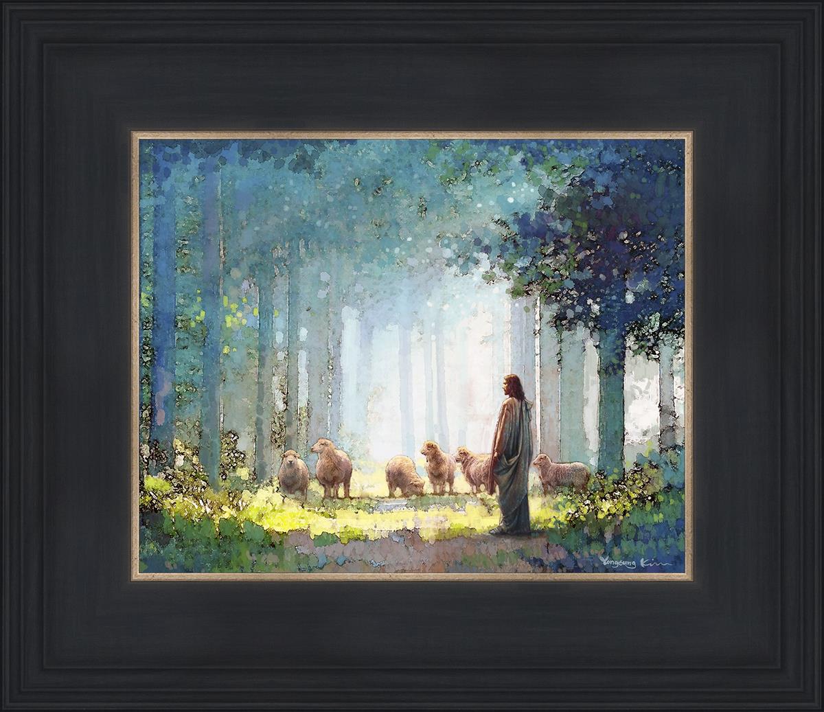 Keeping Watch By Yongsung Kim - Christian Wall Art, Inspirational Home Decor for Living Room, Bedroom & Office - Perfect Gift for Faith-Based Home Décor