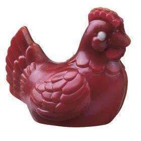 8cm Hen Chocolate Mold for Easter Baking - Silicone Egg Shaped Chocolate Makers for DIY Candy, Cake Decorating & Holiday Treats