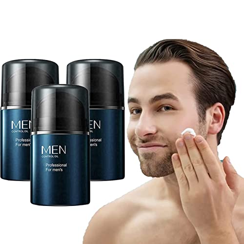 **AgeDefy Men's All-In-One Anti-Aging Face Cream – Moisturizer & Wrinkle Control for Men, Hydrating Skin Care Lotion (3 Pack) – Perfect for Daily Use & Travel**