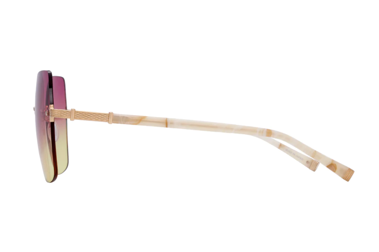 Barton Perreira Angie Sunglasses - Polarized UV Protection Fashion Eyewear for Women | Perfect for Outdoor Activities, Beach, and Driving