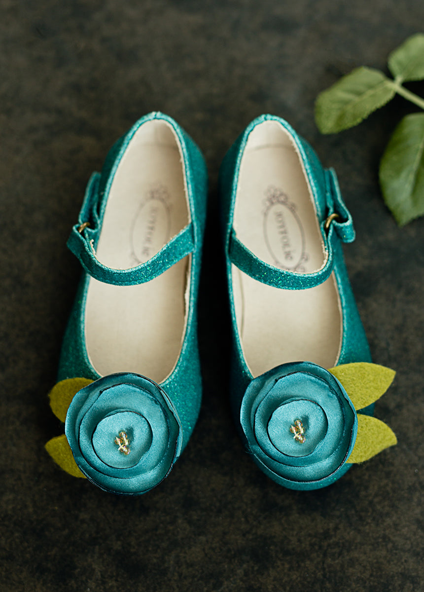 Charlotte Flat in Teal - Comfortable Women's Ballet Flats for Work & Casual Wear | Perfect for Office, Walking & Everyday Use