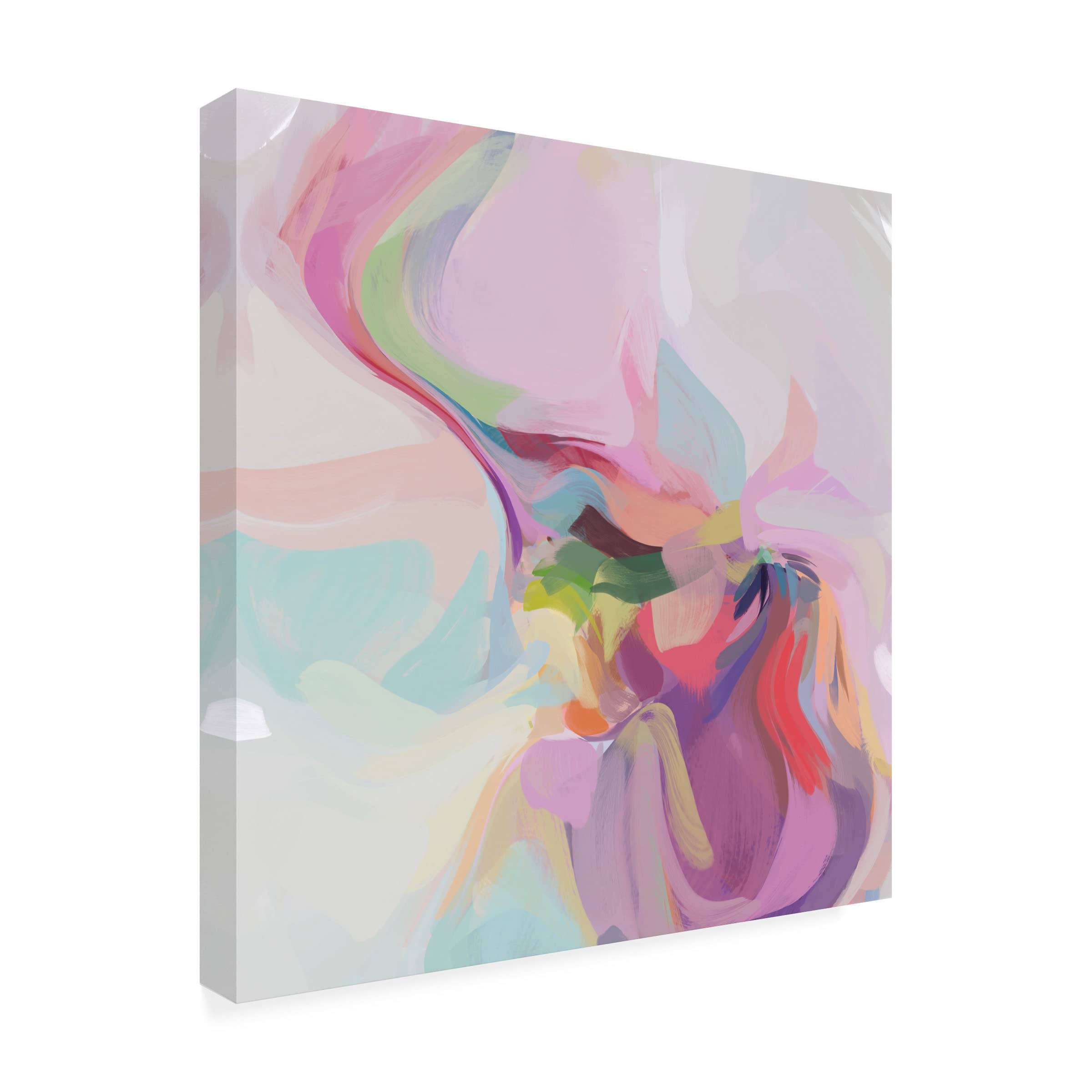 Trademark Fine Art 'Influence I' Canvas Wall Art by Irena Orlov - Modern Abstract Painting for Living Room, Bedroom & Office Decor