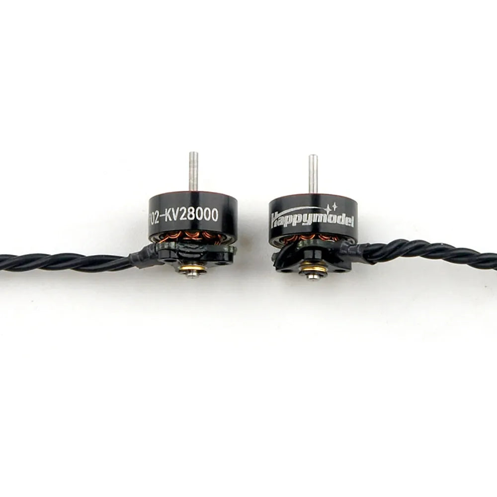 Happymodel SE0702 Brushless Motors - 23000KV, 26000KV, 28000KV Options for 1S FPV Whoop Drones (4-Pack) - Perfect for Indoor Racing and Freestyle FPV Flying
