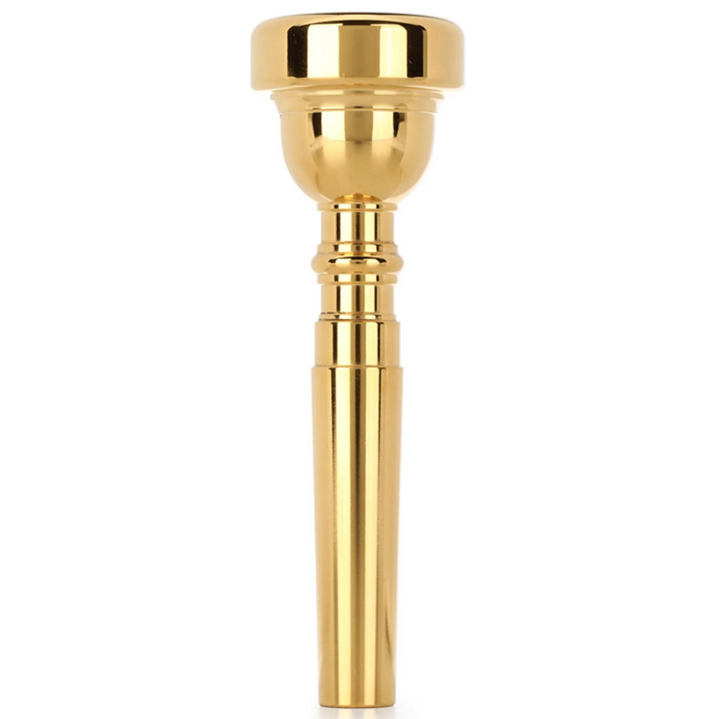Bach Classic Series Gold Plated Trumpet Mouthpiece 1C - Professional Brass Instrument Accessory for Jazz, Classical & Marching Band Performances