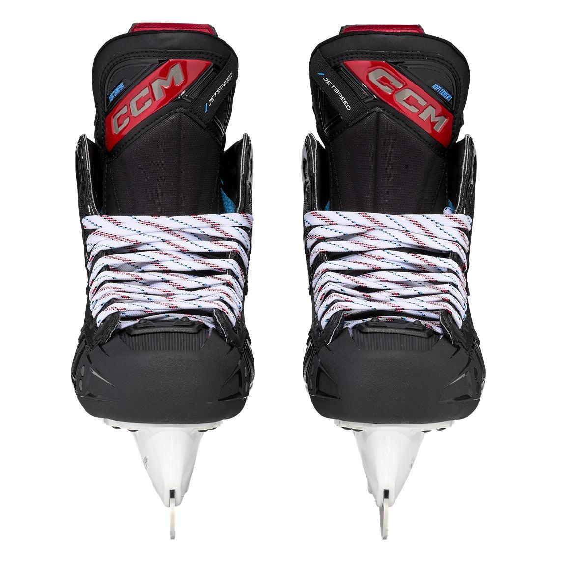 CCM Jetspeed FT6 Senior Hockey Skates - Professional Ice Skates for Men & Women - Lightweight Performance Skates for Hockey Players - Perfect for Competitive Games & Training Sessions
