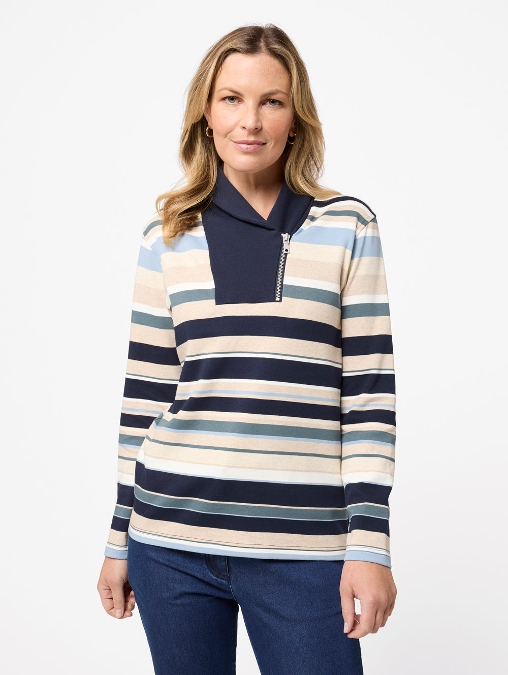 Keely Half Zip Pullover Women's Lightweight Fleece Jacket for Running, Hiking & Outdoor Activities | Comfortable & Stylish Layering Top