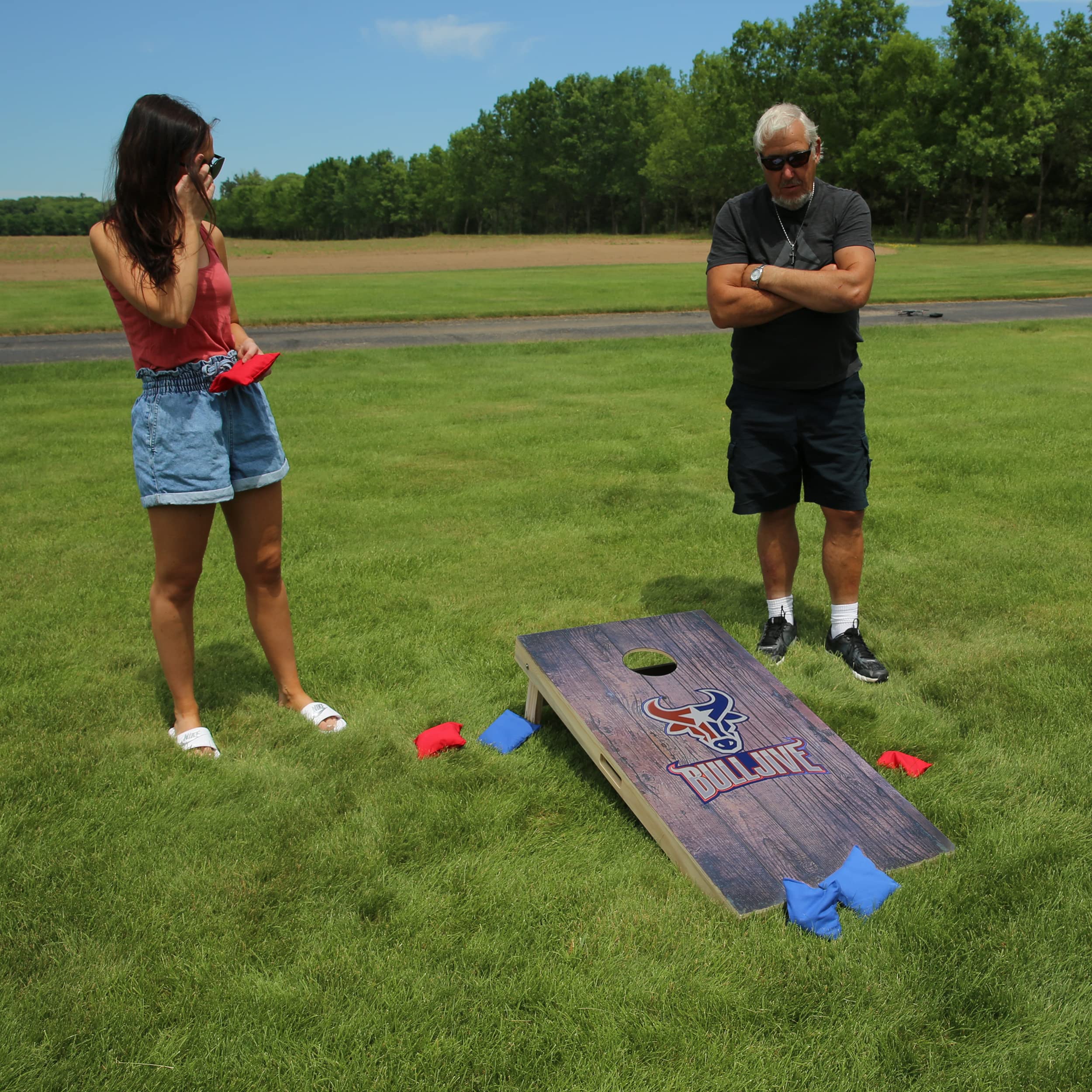 Premium Cornhole Board Wraps & Decals - 35+ Durable Laminated Vinyl Skins for Outdoor Bean Bag Toss Game - Waterproof & UV Resistant - Perfect for Tailgating, Backyard Parties, and Cornhole Tournaments