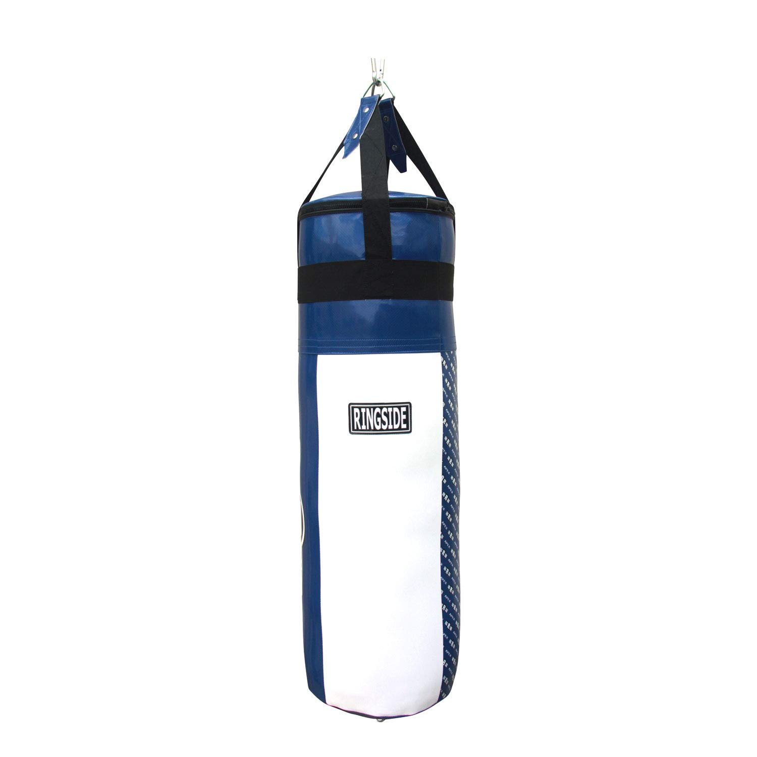 Ringside Apex 100 lbs Heavy Punching Bag for Boxing Training, MMA, Kickboxing & Workout - Includes Nylon Straps & Hanging Clip - Perfect for Home Gyms, Boxing Clubs & Martial Arts Studios