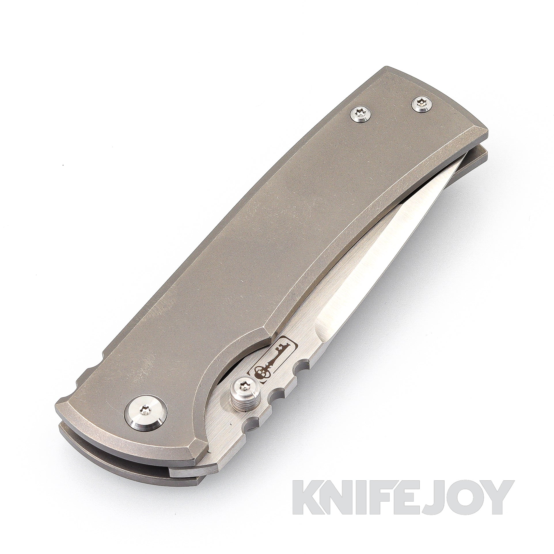 Chaves Redencion 229 GEN 4 Full Titanium Folding Knife - Premium Drop Point Blade for EDC, Outdoor Survival & Tactical Use