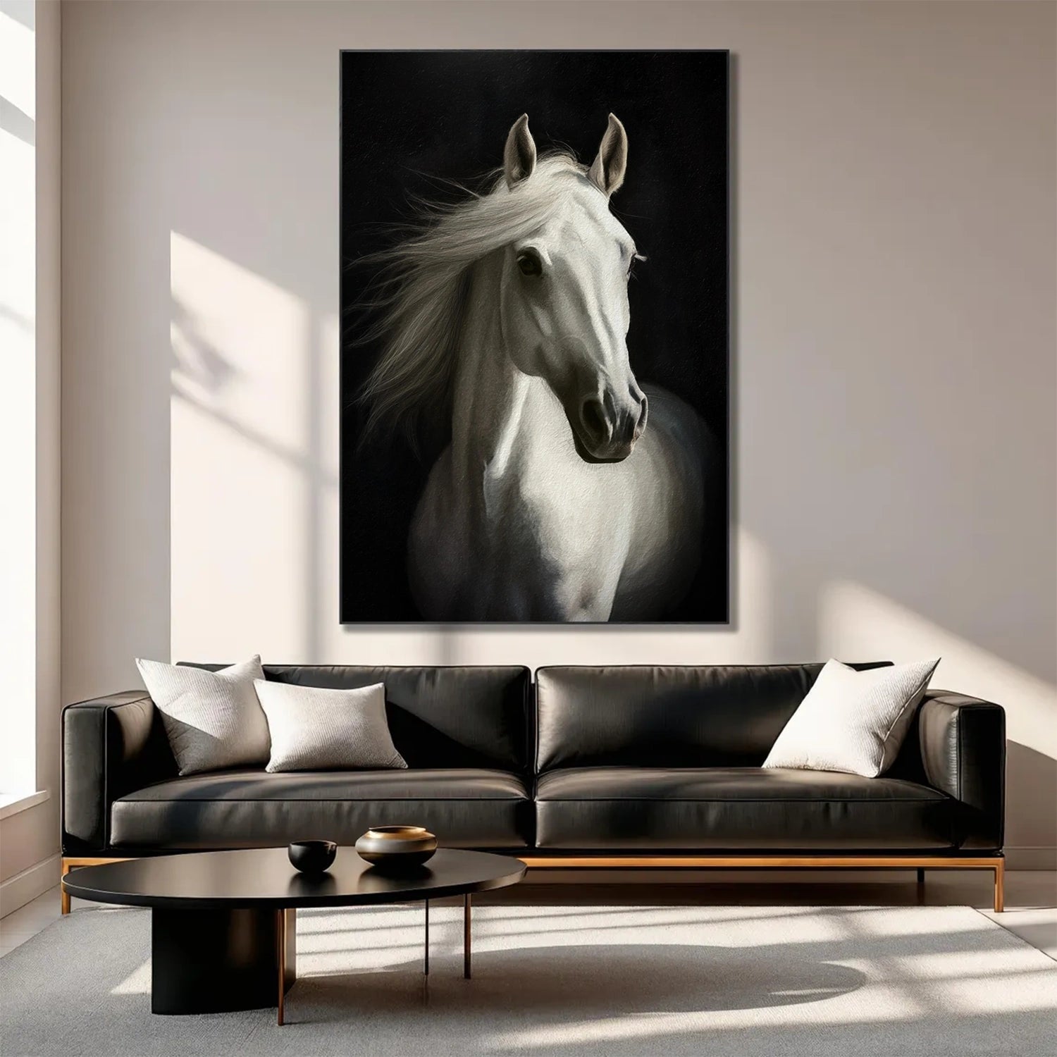 Animal Art Painting #AP108 - Handmade Wildlife Canvas Art for Home & Office Decor | Perfect for Living Room, Bedroom & Office Wall Decor