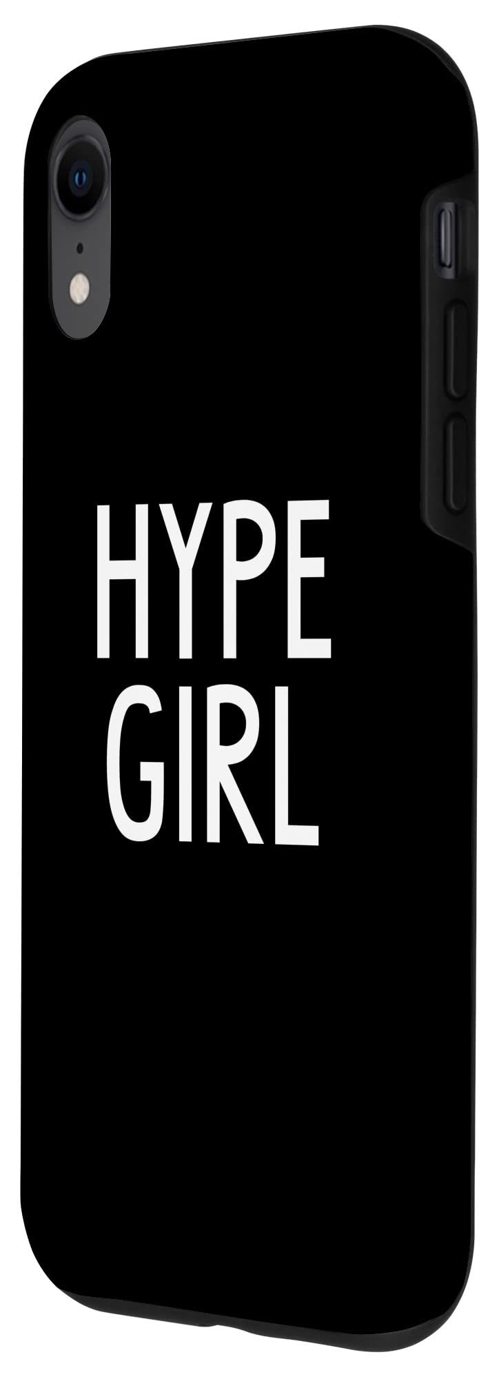 iPhone XR Hype Girl Phone Case - Trendy Protective Cover for Women with 'Hype Girl' Design | Perfect for Everyday Use, Parties & Social Media