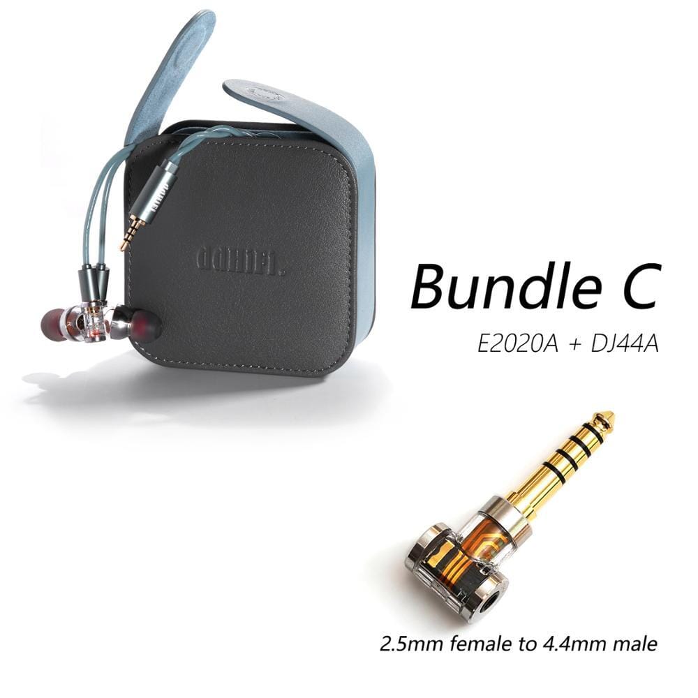 DD ddHiFi E2020A (Janus) Dual Sockets Dynamic In-Ear Monitors - High Fidelity IEMs for Audiophiles, Musicians & Music Lovers - Perfect for Studio Recording, Live Performances & Daily Commuting