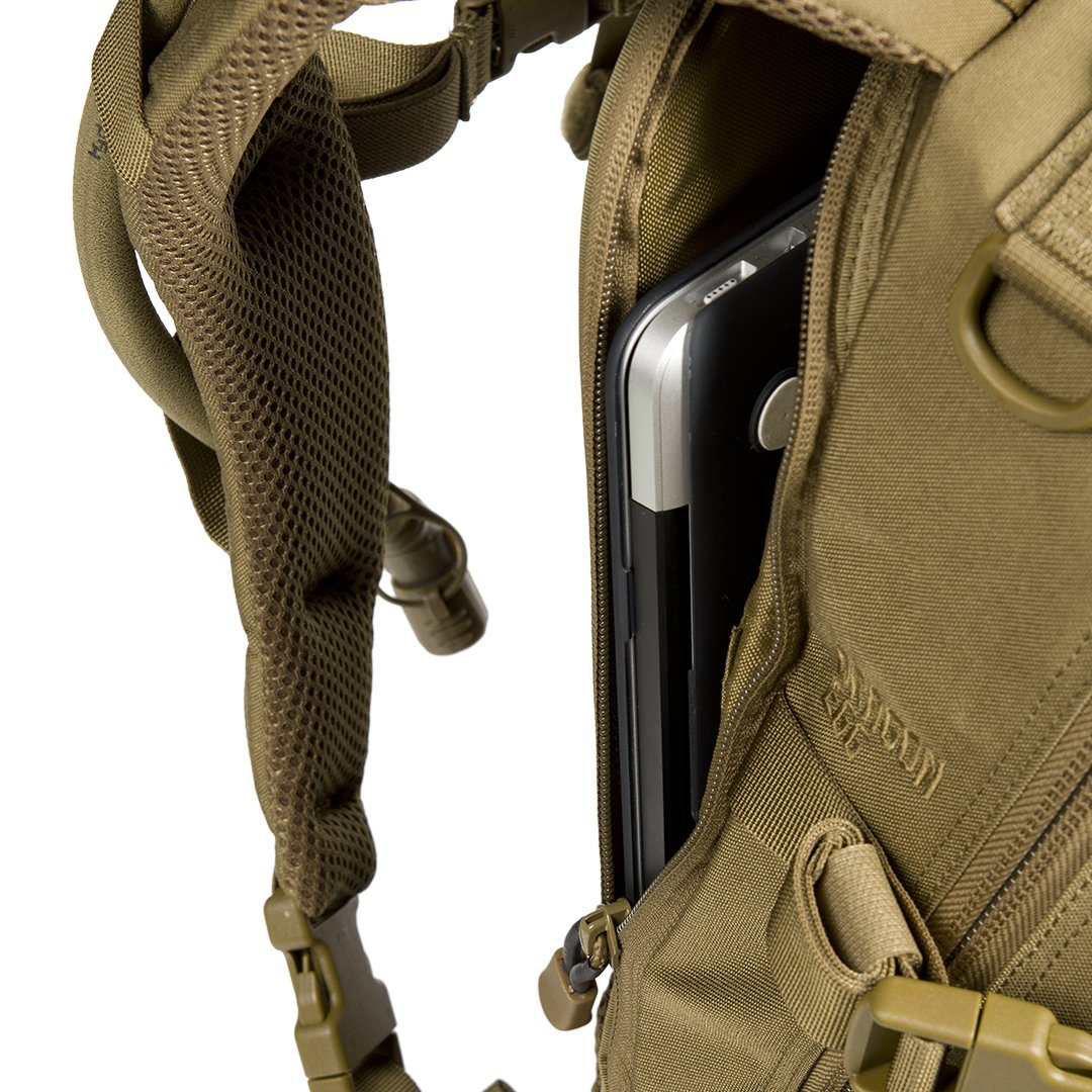 Dragon Egg Mk II Tactical Backpack - 25L Military Rucksack with MOLLE System, Water-Resistant & Durable for Outdoor, Hiking, Camping (Adaptive Green) - Perfect for Tactical Gear, Survival Equipment & Everyday Carry