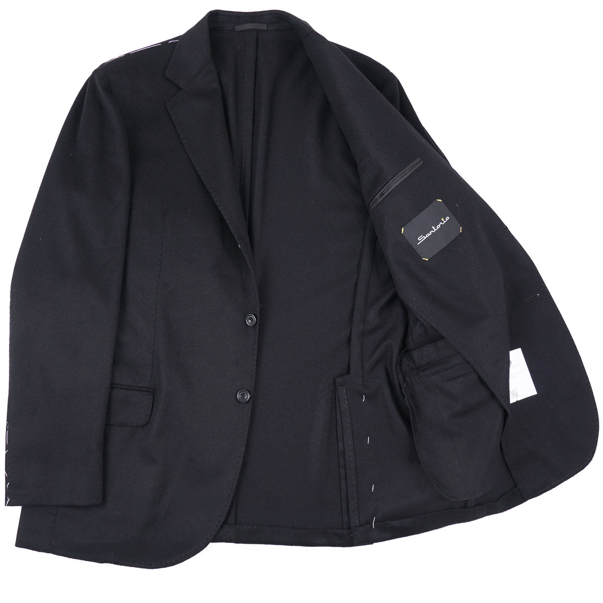 Premium Sartorio Soft Constructed Cashmere Sport Coat for Men - Luxury Lightweight Blazer for Business, Weddings & Formal Occasions