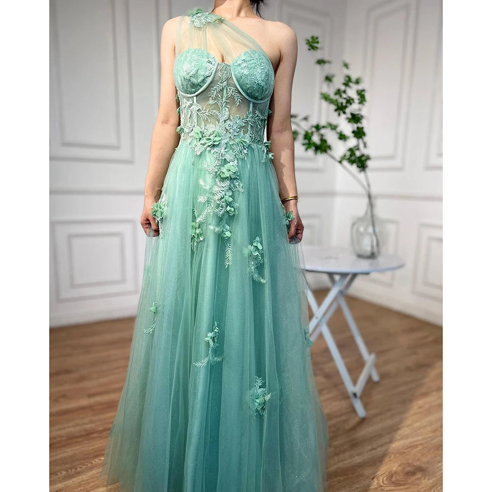 Elegant Lilac One Shoulder Split Long Prom Dress 2025 - Flower Graduation Gown for School Party & Celebrity Events | Perfect for Prom Night, Formal Dances & Special Occasions
