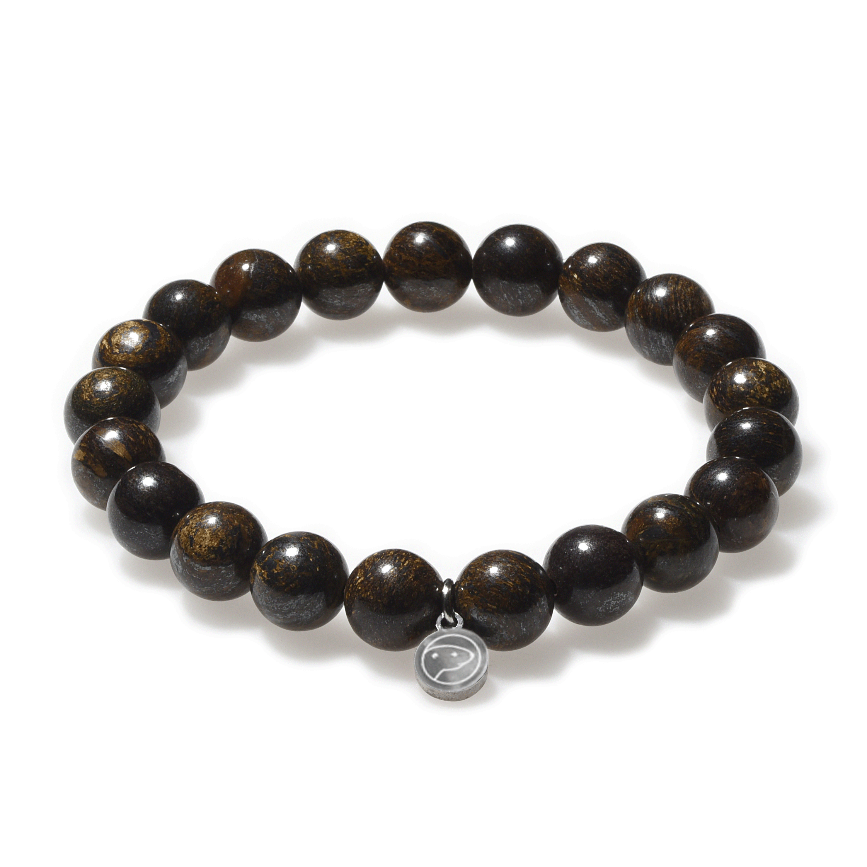 Natural Bronzite Stone Beaded Bracelet for Men & Women - Healing Crystal Jewelry for Stress Relief & Positive Energy - Perfect for Meditation, Yoga & Daily Wear