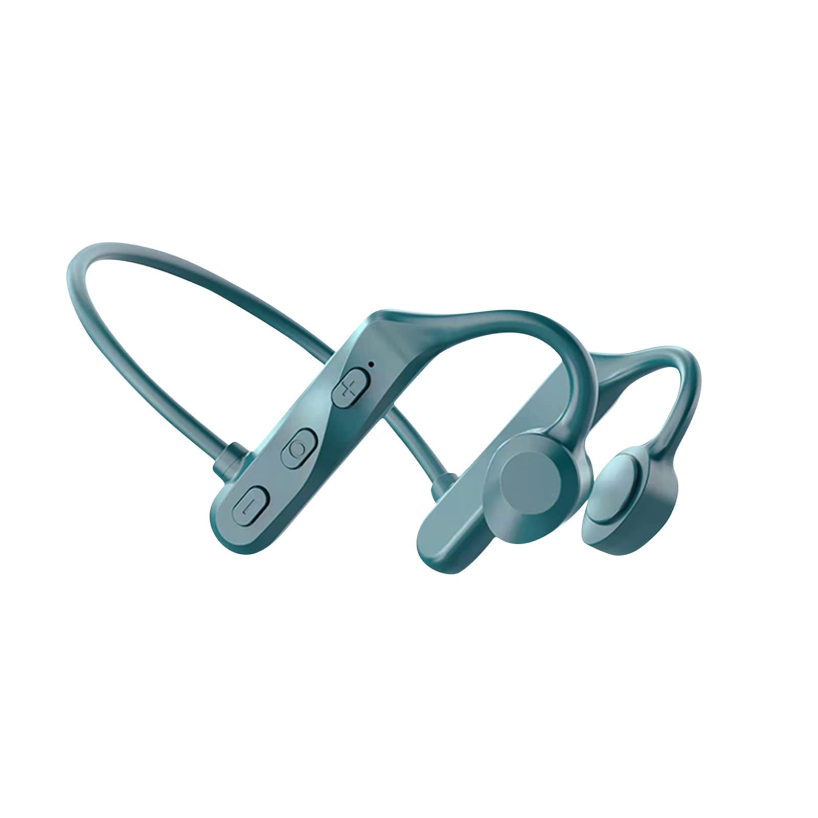 Open-Ear Bluetooth Headphones - Wireless Sport Headset with Secure Earhooks, Bone Conduction Technology, Smart Noise Reduction & IPX5 Waterproof, HiFi Sound Quality for Running, Gym Workouts, Cycling & Outdoor Activities