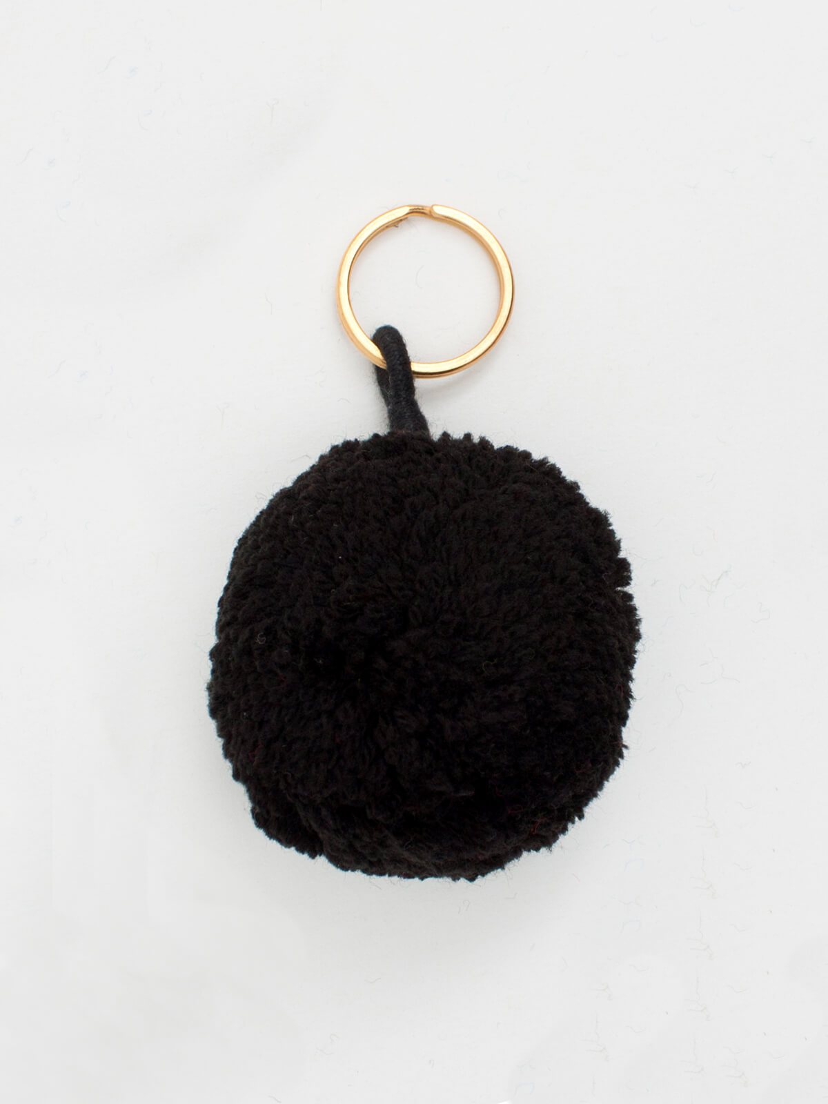 Cute Pom Pom Keychains for Women - Soft Fluffy Key Rings with Metal Hook - Perfect for Backpacks, Handbags, and Gift Giving