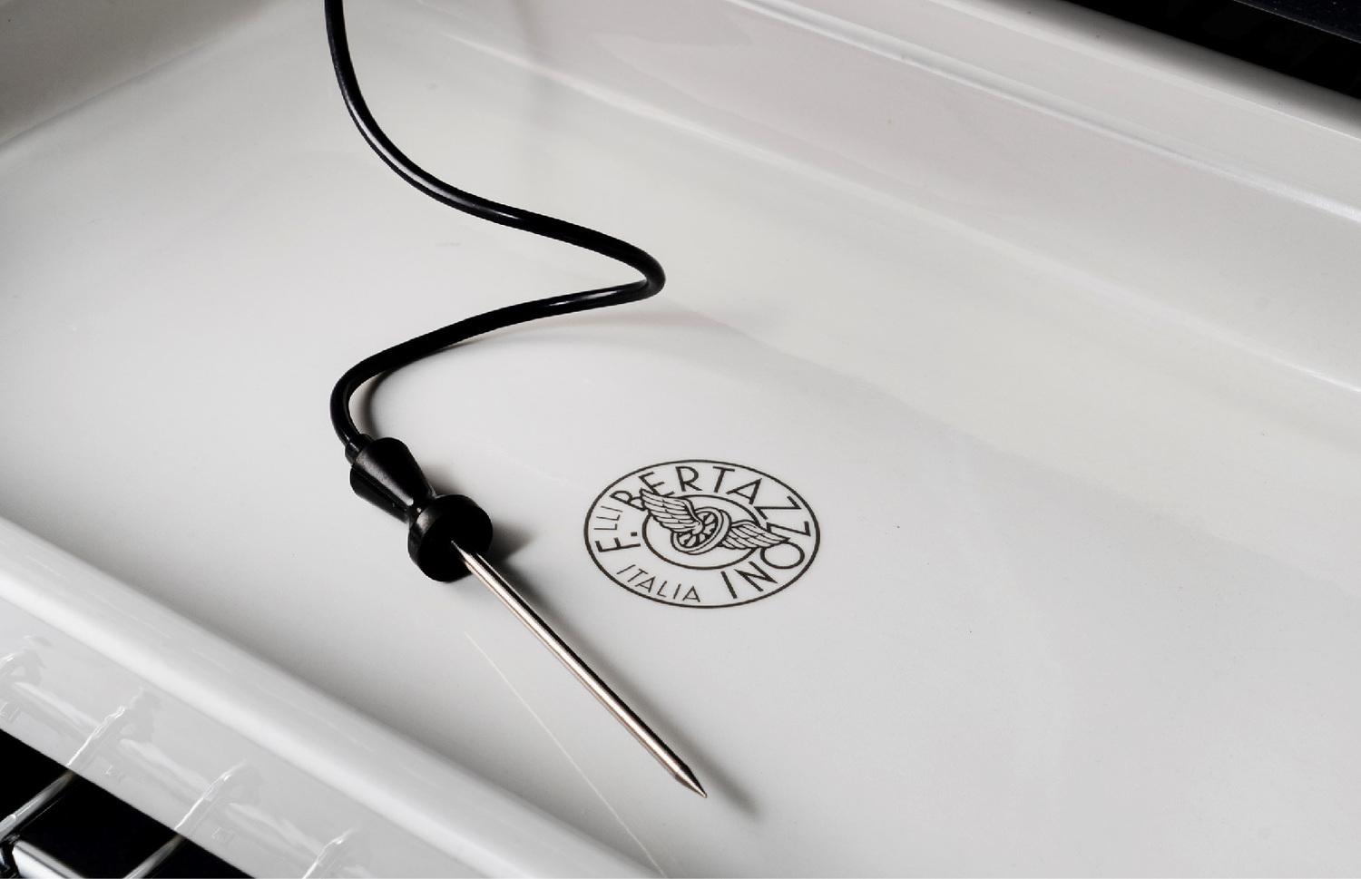 Bertazzoni HER366BCFGMAVT 36 Inch Professional Gas Range - 6 Brass Burners & Cast Iron Griddle in Avorio White | Perfect for Home Chefs & Gourmet Cooking