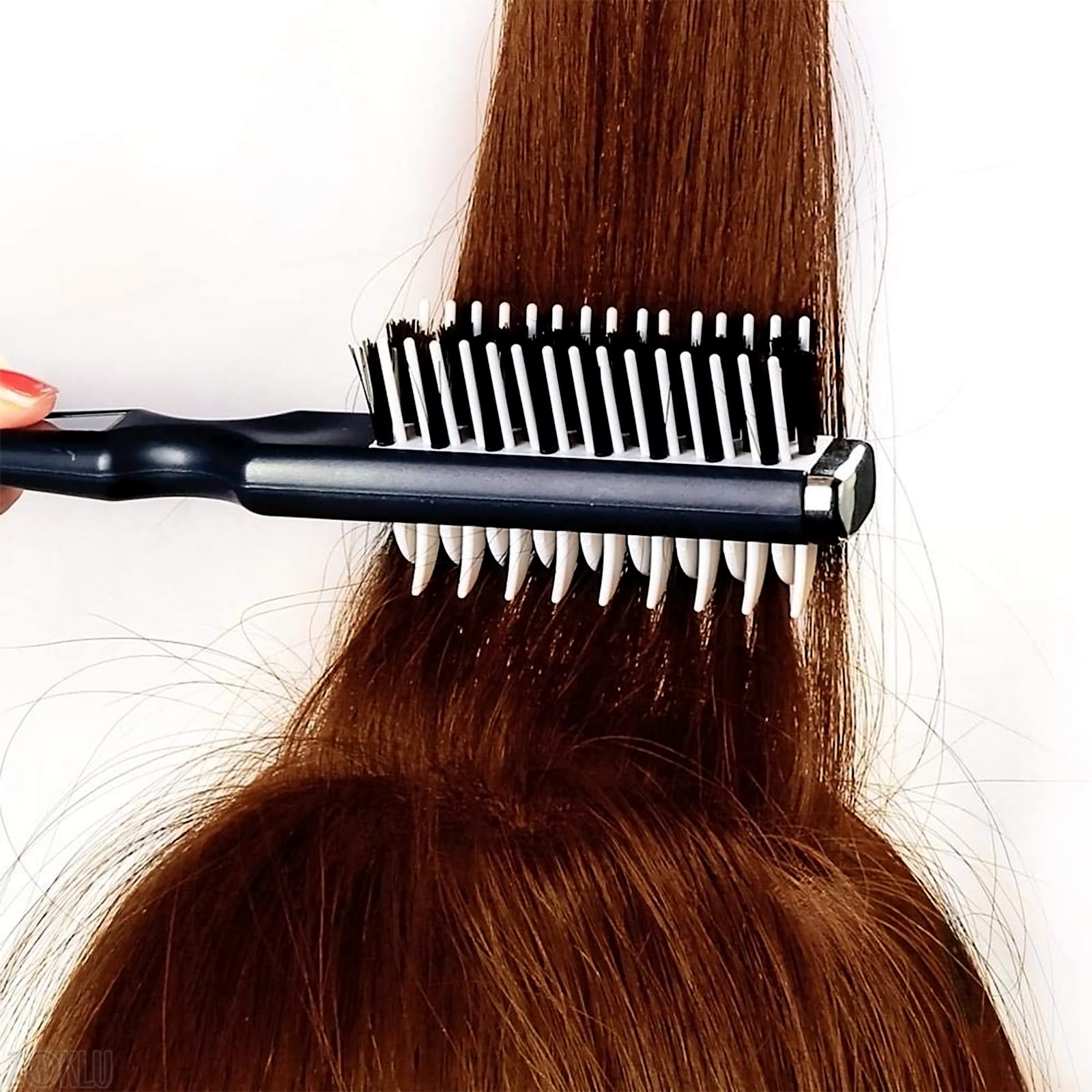 Best Curl Defining Brush for Curly Hair - Styling Brush for Wet & Dry Hair - Enhances Volume & Definition - Perfect for Daily Curly Hair Care & Salon Styling