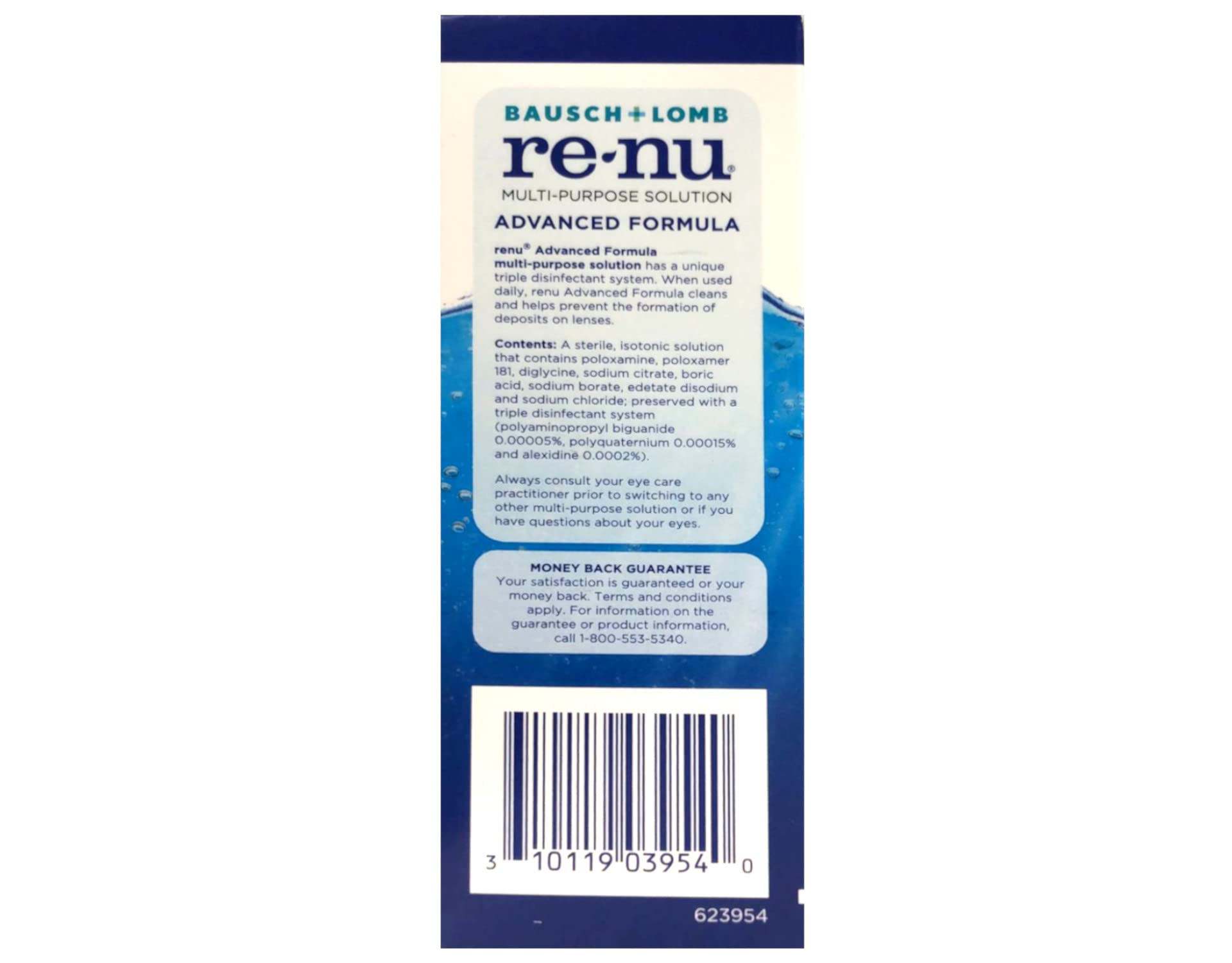 Renu Fresh Multi-Purpose Contact Lens Solution - Travel Size 2 Fl Oz (Pack of 4) | Gentle Cleaning & Disinfecting for Soft Contact Lenses | Perfect for Travel, Gym & Daily Use