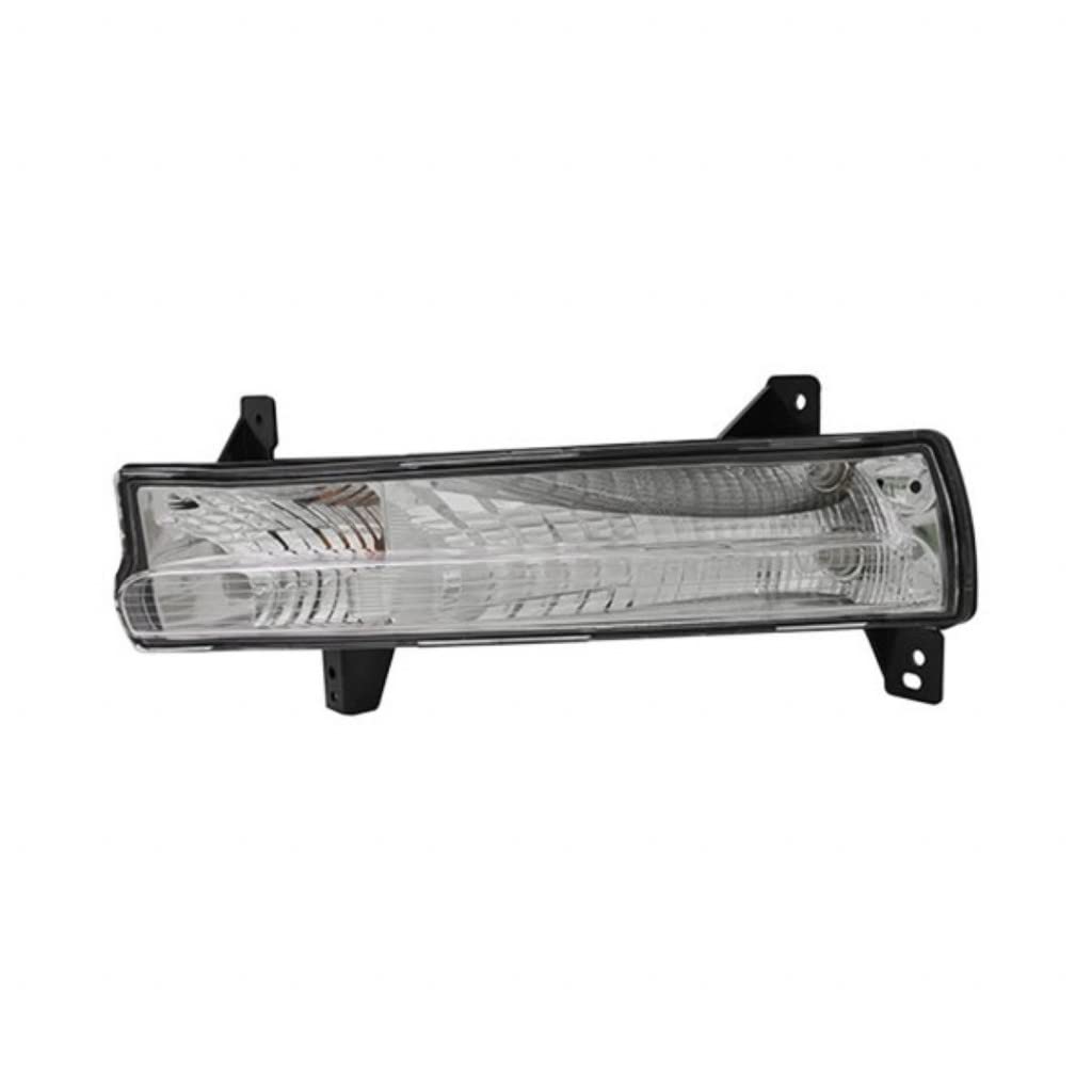 Jeep Compass 2017-2020 Driver Side Turn Signal & Parking Light Assembly - CAPA Certified (CH2520147, 55112721AB) | Perfect for Off-Roading & Night Driving