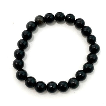 Rainbow Obsidian Bracelet for Women - Natural Stone Healing Crystal Jewelry for Protection & Positive Energy - Perfect for Meditation, Yoga & Spiritual Gifts