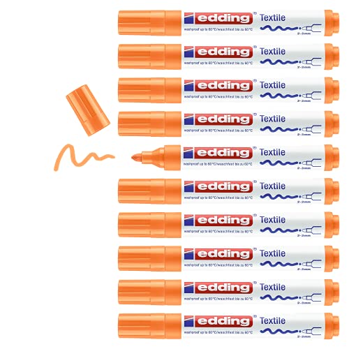 20: 10 Pens - Neon orange