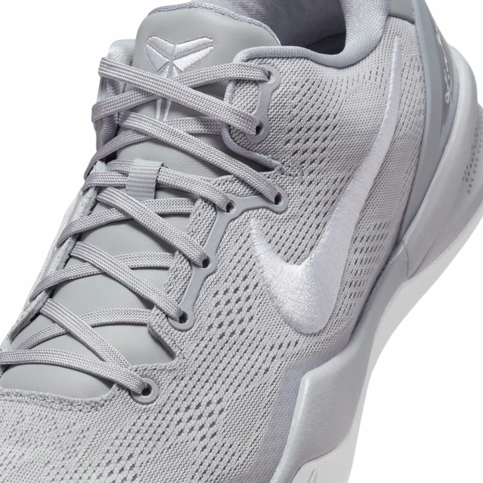 Nike Kobe VIII Protro Basketball Shoes - Wolf Grey | High-Performance Court Sneakers for Men | Perfect for Indoor & Outdoor Games, Training, and Casual Wear