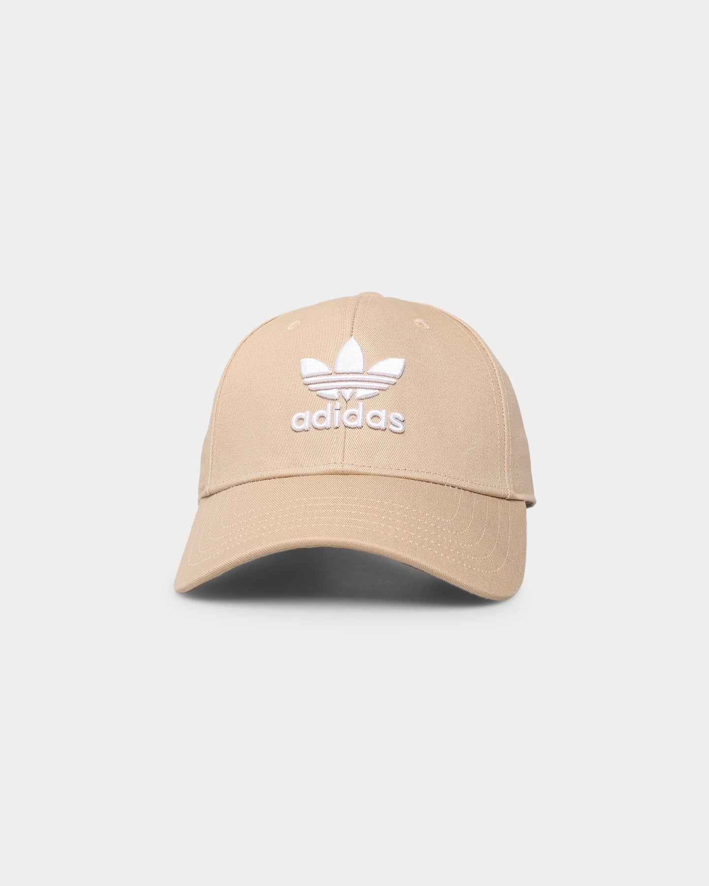 Adidas Baseball Cap Classic Trefoil Strapback Hat for Men & Women - Adjustable Snapback Beige - Perfect for Sports, Outdoor Activities & Casual Wear