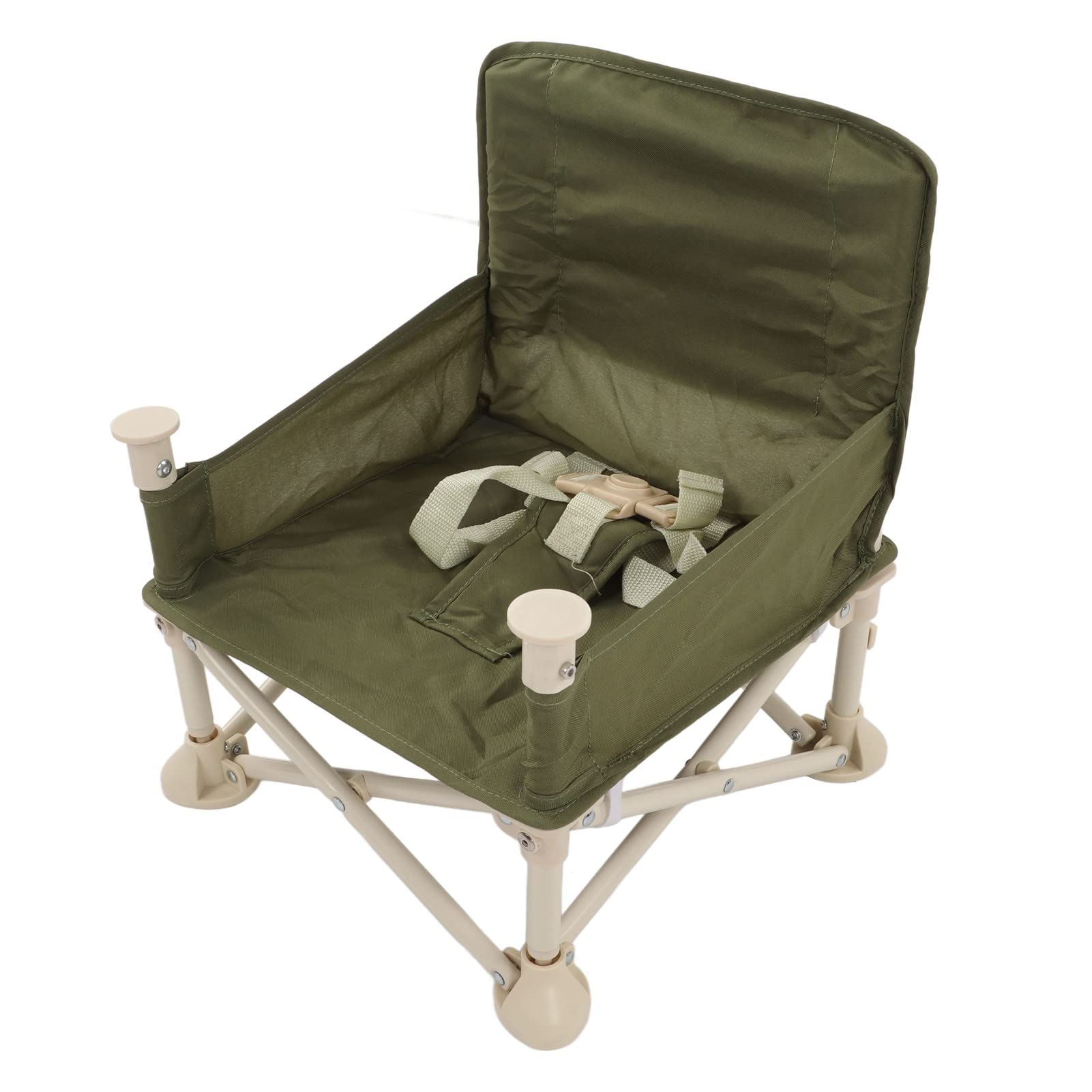 SALALIS Baby Training Chair - Adjustable Infant High Chair for Home & Outdoor Use, Portable Picnic Chair for Toddlers (Standard Green) - Perfect for Dining, Travel & Outdoor Activities