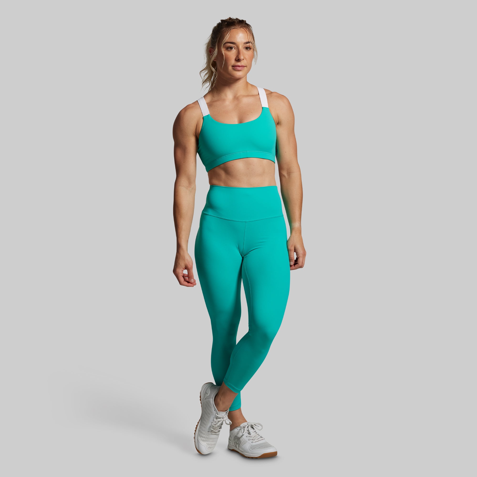 Premium High-Waisted Legging 2.0 Set - Soft Stretchy Yoga Pants with Pockets for Women - Perfect for Gym, Running, Lounge & Poolside Relaxation