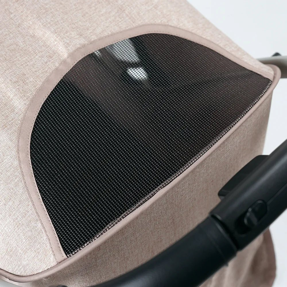Evolution Speedy Fold Pet Stroller - Lightweight Foldable Dog Cat Rabbit Buggy Carrier for Small Pets - Perfect for Travel, Shopping & Outdoor Walks