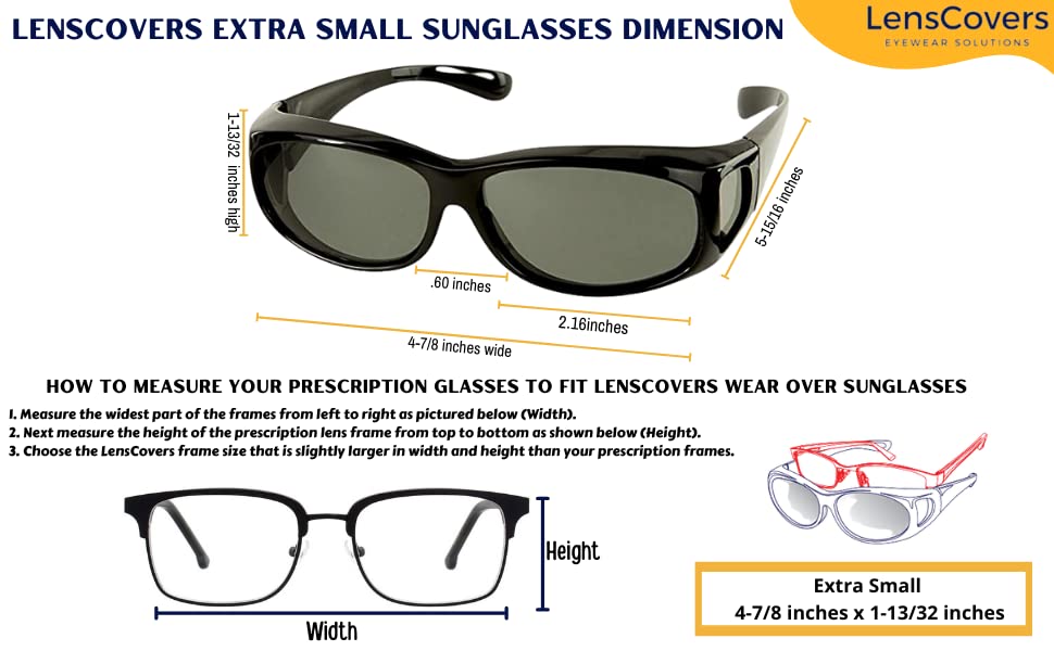 Polarized Wraparound Sunglasses for Men & Women - UV Protection Fit Over Glasses - Outdoor Sports, Driving, Fishing & Hiking Accessories