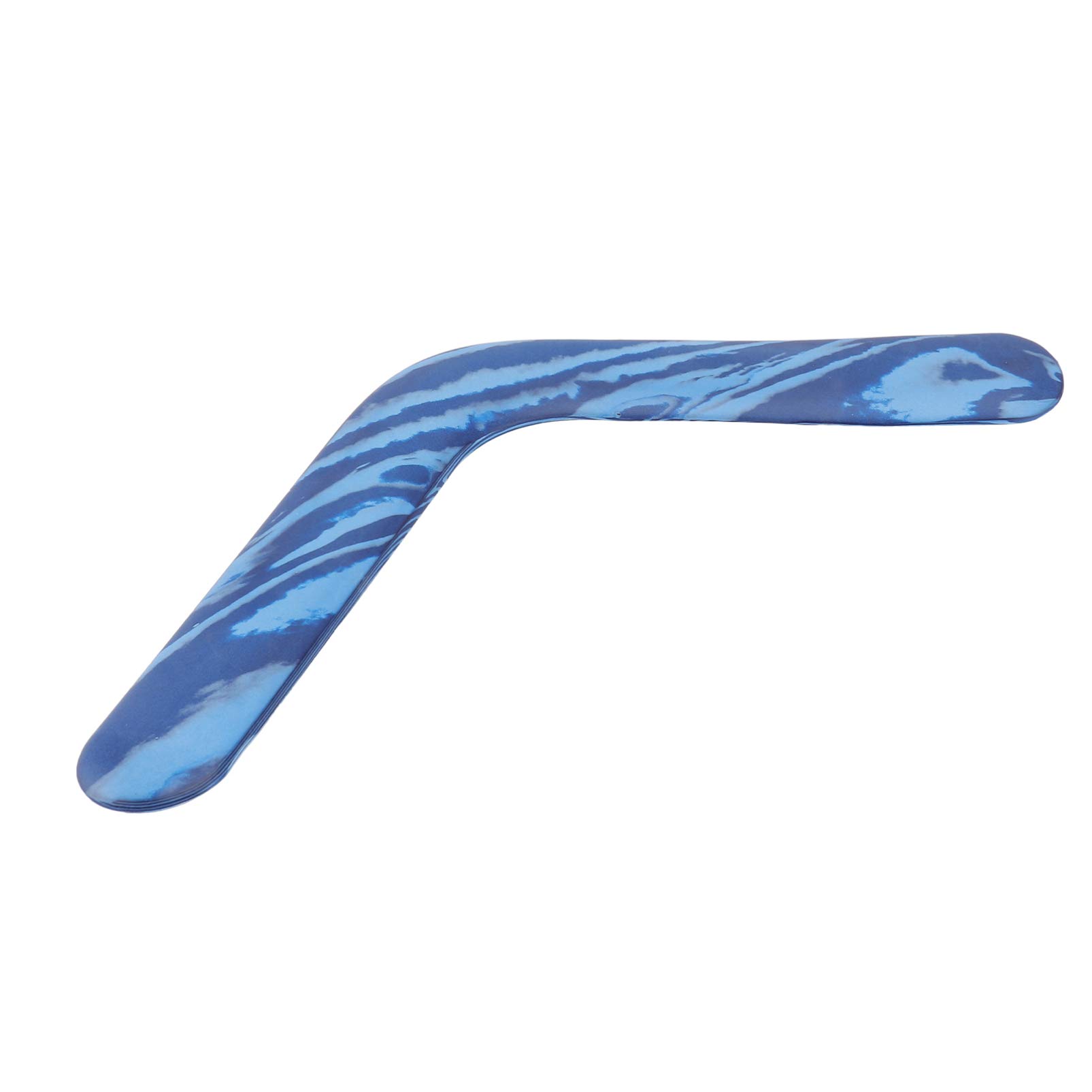 Kisangel V-Shaped EVA Foam Boomerang Toy for Kids - Safe Flying Outdoor Sports Game, Blue - Perfect for Backyard Play, Park Activities, and Family Fun