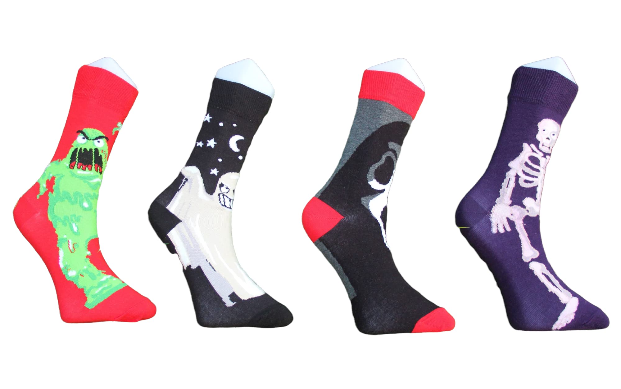 MORELLA Unisex Socks 4-Pack & 6-Pack - Breathable Cotton Striped Socks for Men & Women - Perfect for Running, Gym, Work & Everyday Wear