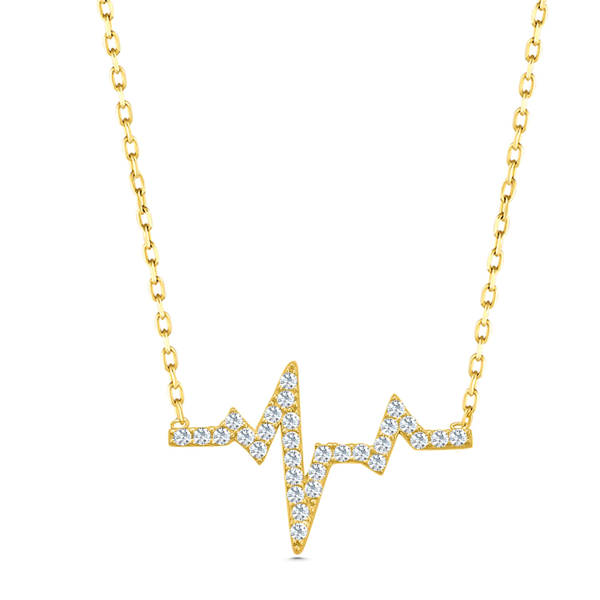 14K Solid Gold Necklace for Women - Elegant Real Gold Pendant Gift for Mom, Birthday & Special Occasions | 17
