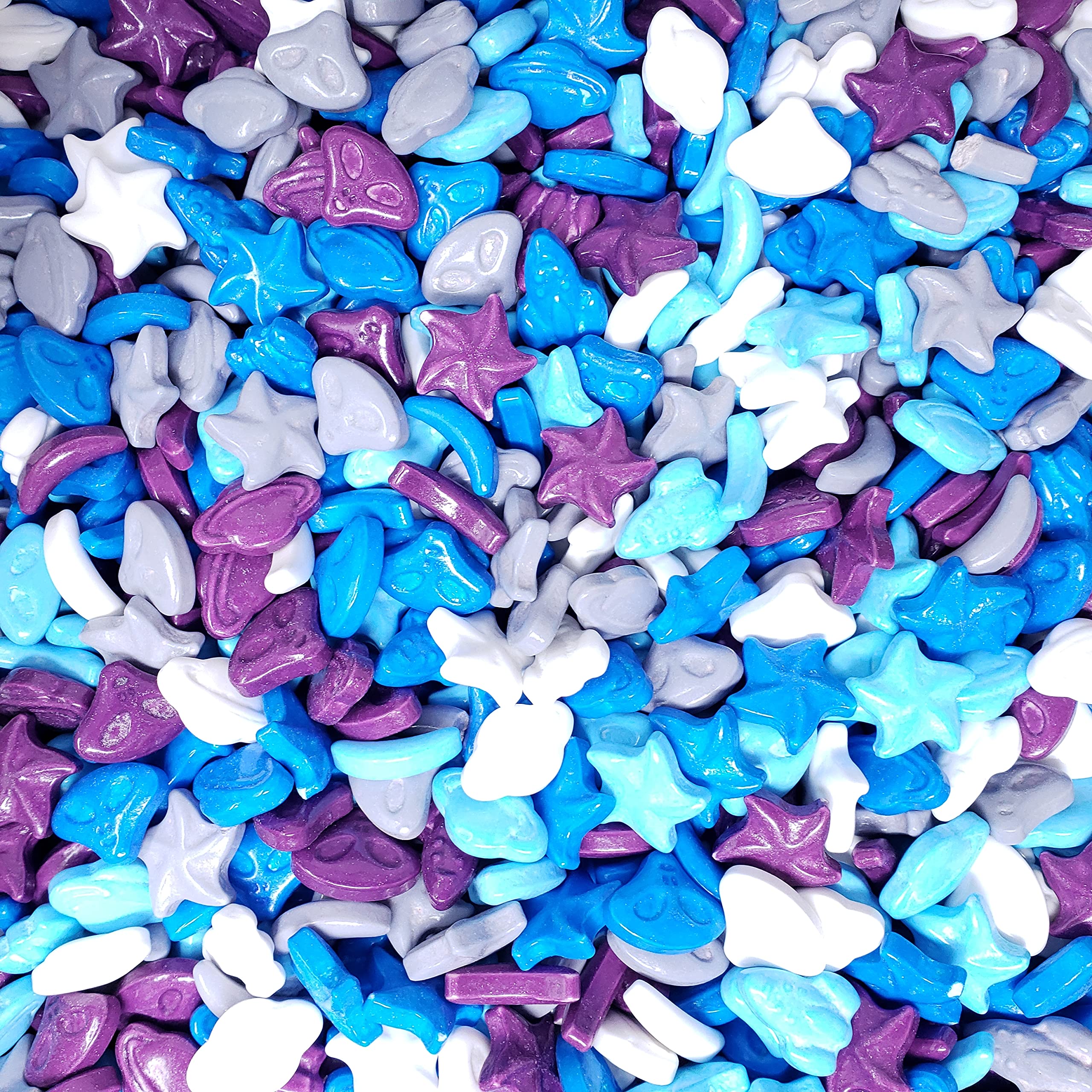 Alien Space Shaped Candy - 1 Lb Bulk Candy for Parties, Gifts & Movie Nights | Fun Novelty Candy for Kids & Adults