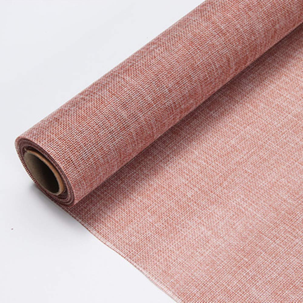 BBJ Korean Linen Flower Wrapping Paper Roll - 19.7