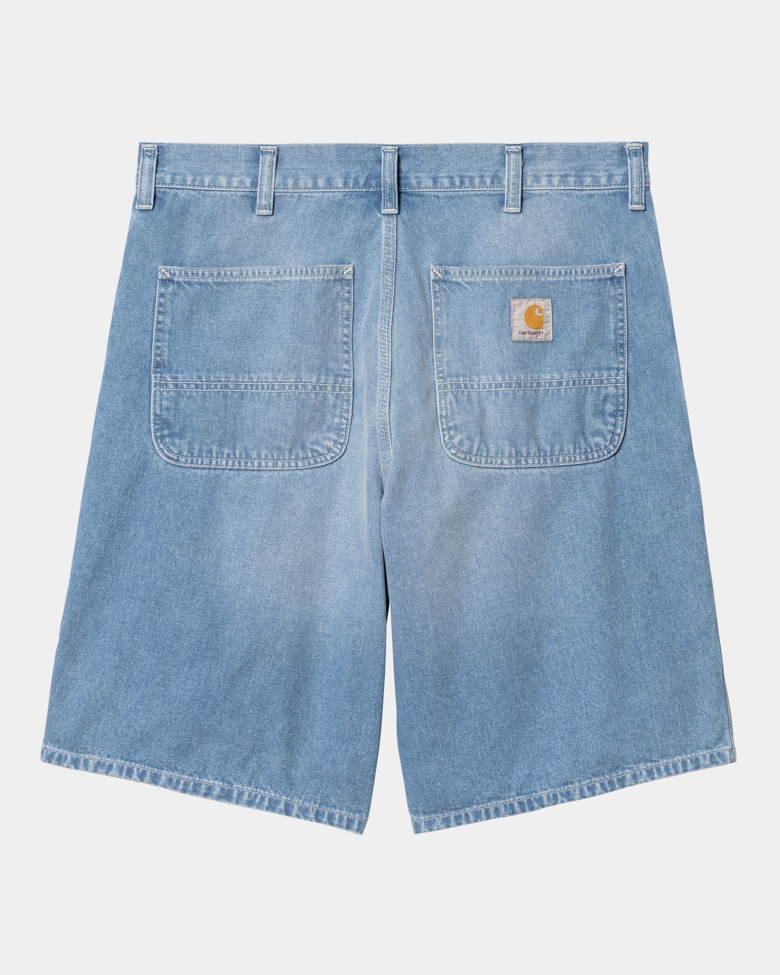 Simple Short Denim Jeans | Light True Washed Blue | Casual Wear for Men & Women | Perfect for Summer Outfits & Beach Trips
