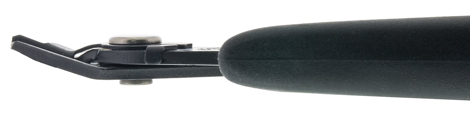 Xuron 8500LASF Bio-Shear Flush Cutter Left Handed - ESD Safe Grips with Lead Retainer for Electronics, Jewelry Making, and Model Building