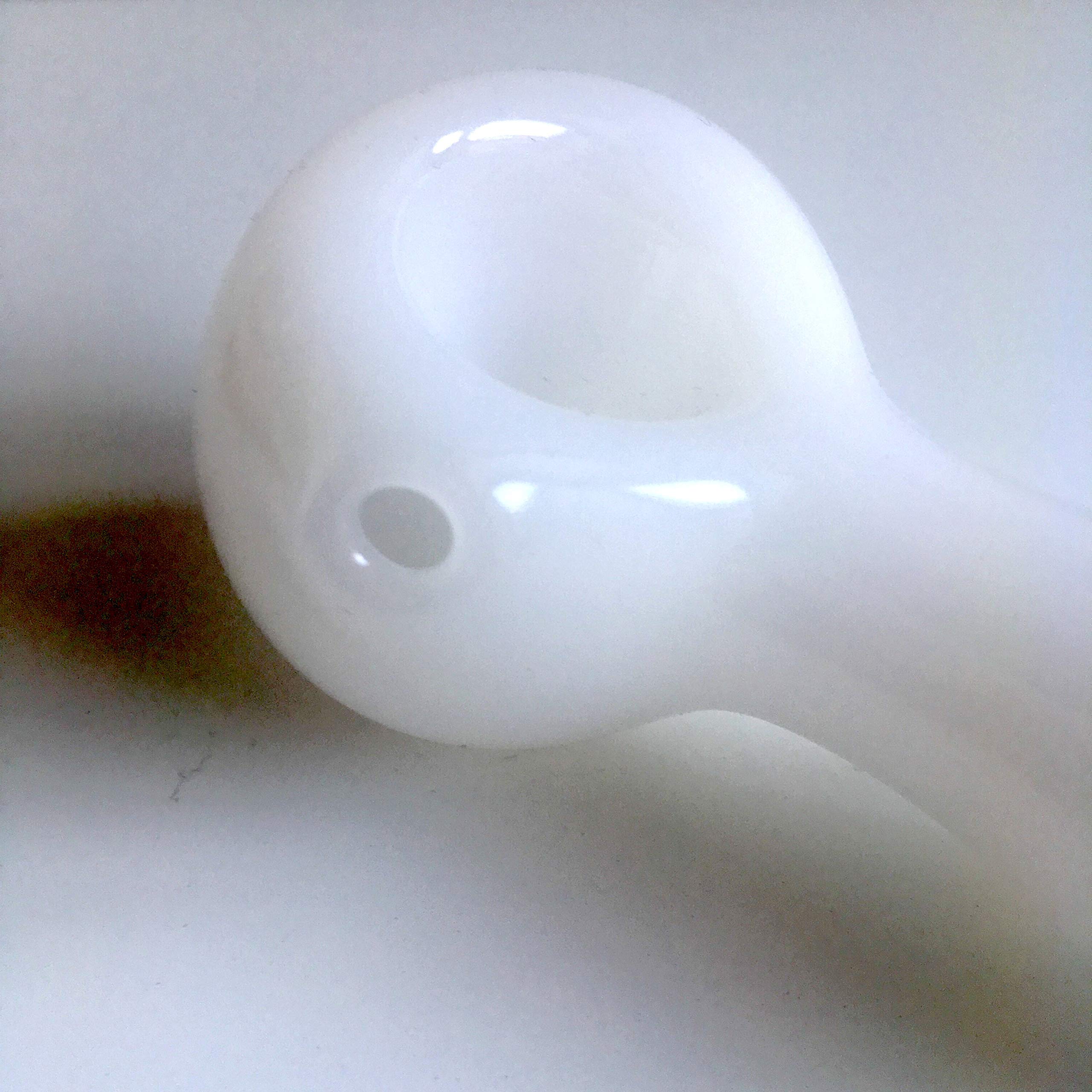 Brando Moon Small Ceramic Vase - Handcrafted White Vase with Pink Moon Design - Perfect for Home Decor, Wedding Centerpieces & Gift Giving