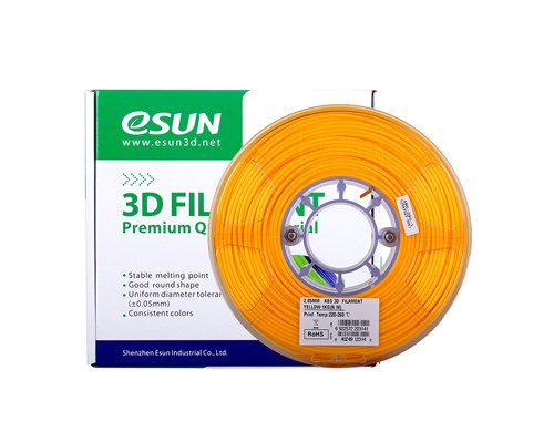 eSUN ABS 3D Printer Filament 1.75mm 1kg Spool - High Strength, Dimensional Accuracy, 20+ Color Options for DIY, Prototyping & Home Projects