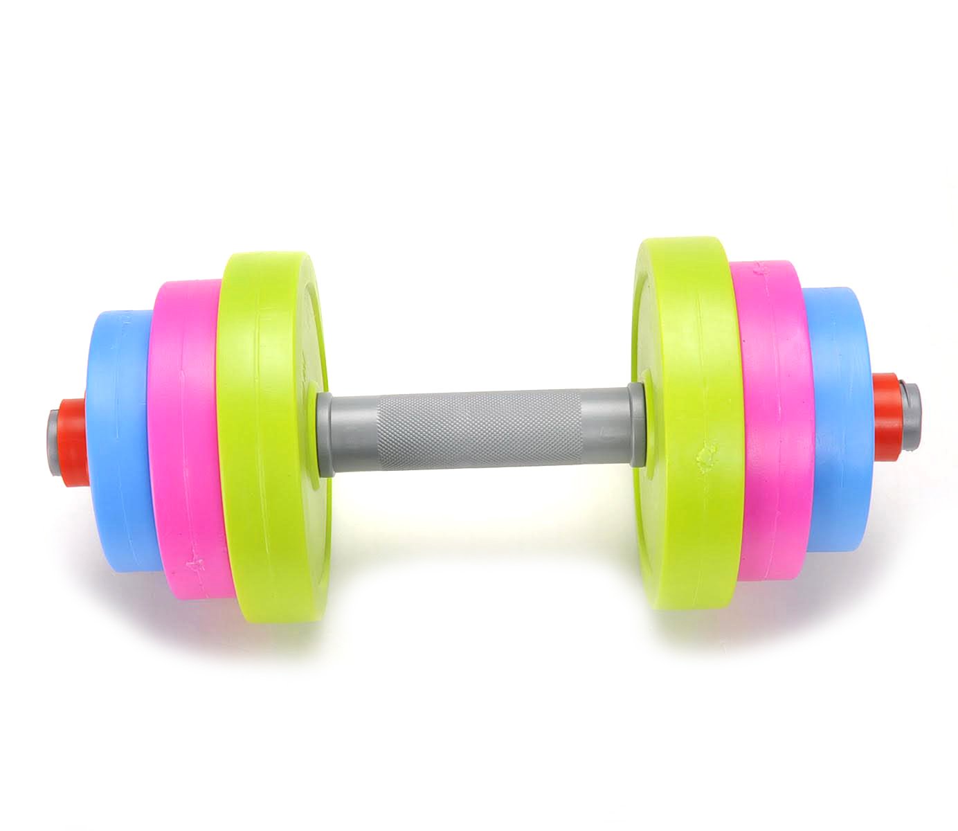 PowerTRC Kids Dumbbell Toy Set - Adjustable Water or Sand Filled Workout Weights for Toddlers | Pretend Play Fitness Equipment, Exercise & Gym Toys for Children | Perfect for Indoor Play, Outdoor Beach Activities & Early Childhood Development