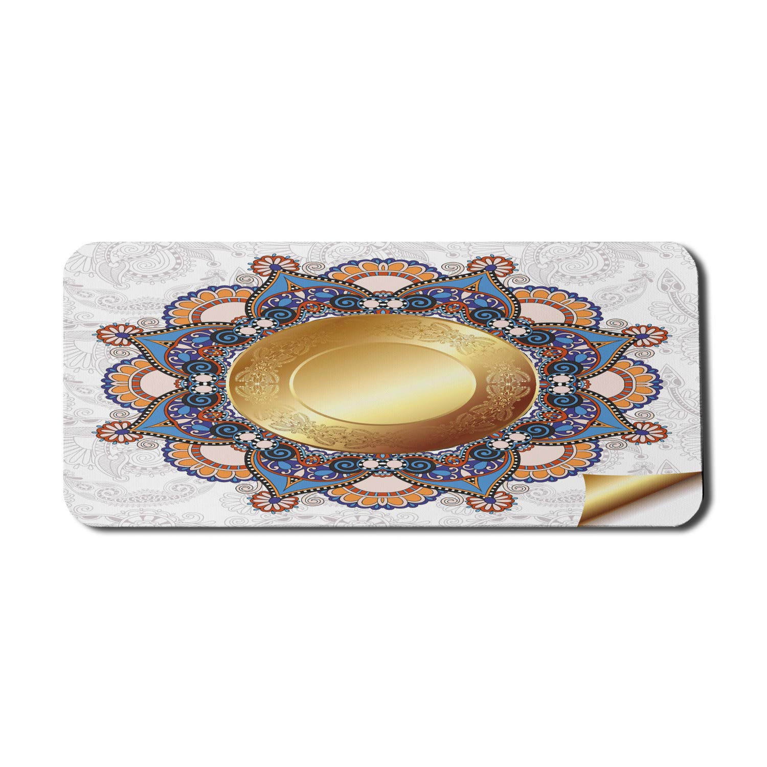 Ambesonne Extra Large Non-Slip Gaming Mouse Pad - 35