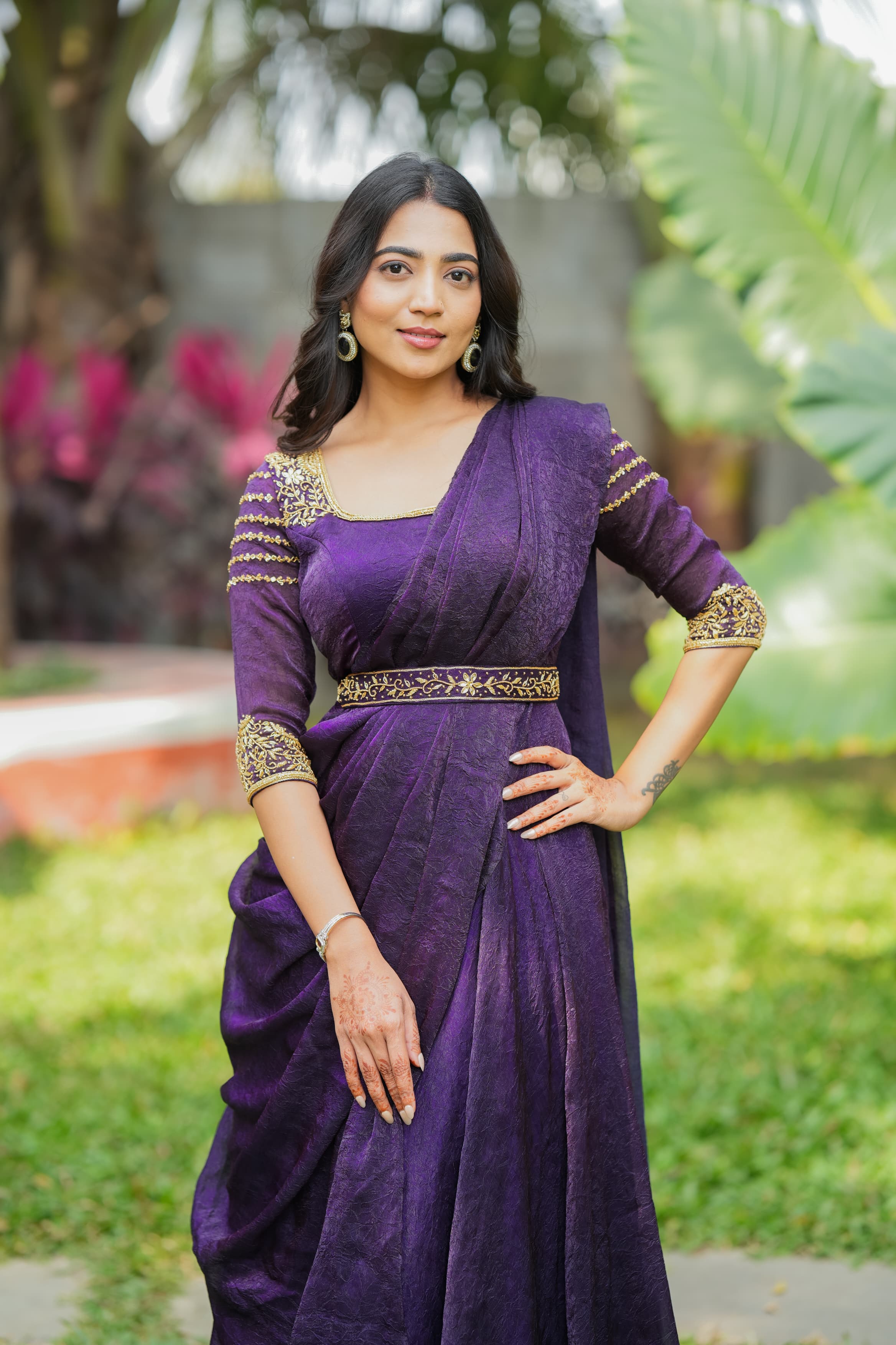 Sahana Premium Designer Drapewear - Elegant & Comfortable Women's Fashion Dresses for Parties, Weddings & Special Occasions